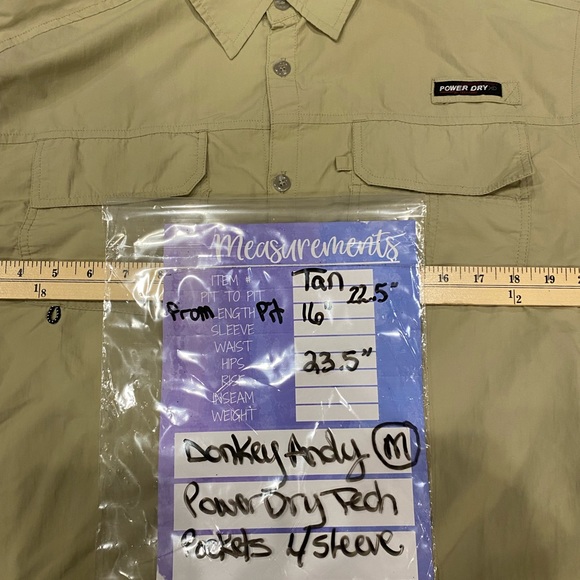Men’s Donkey Andy UPF50+ UV Pro L/Sleeve Medium - Picture 12 of 16
